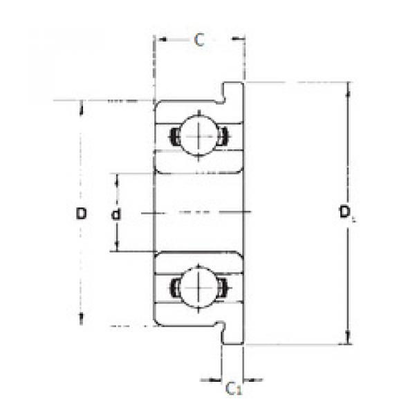 roulements F627 FBJ #1 image