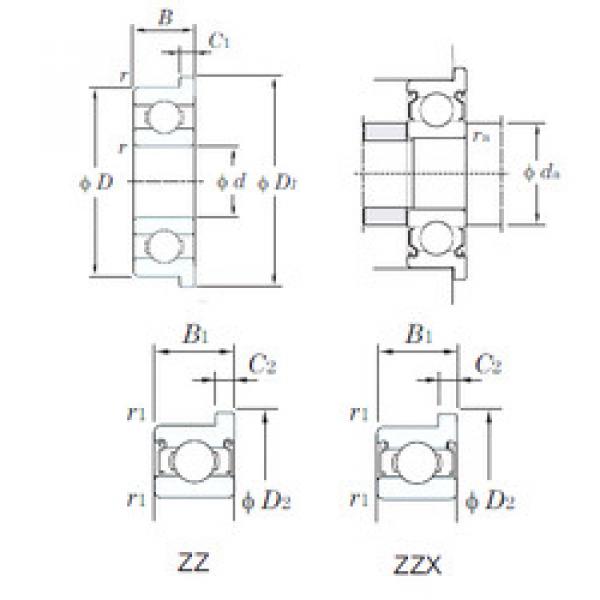 roulements F636ZZ KOYO #1 image