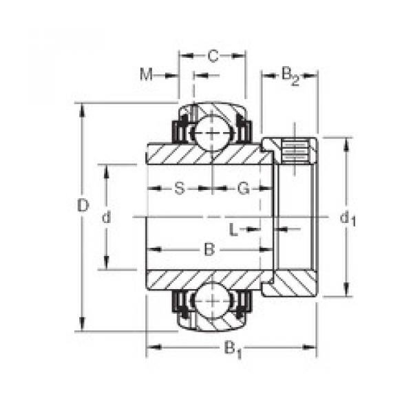 roulements GN211KLLB Timken #1 image