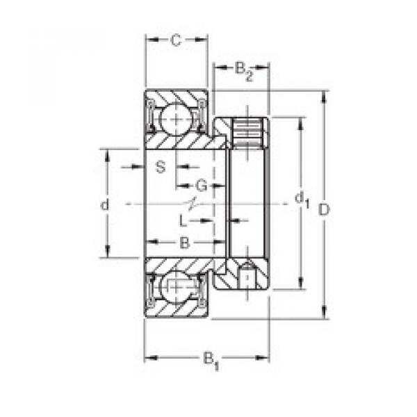 roulements RAE17RR Timken #1 image