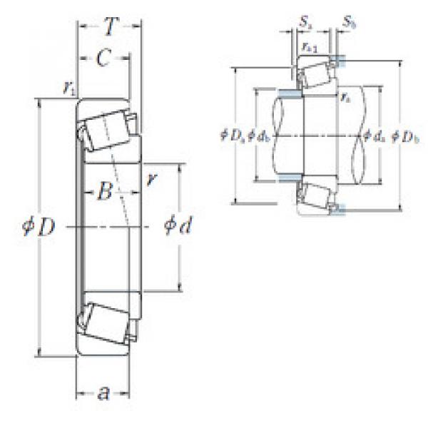 roulements HR30320J NSK #1 image