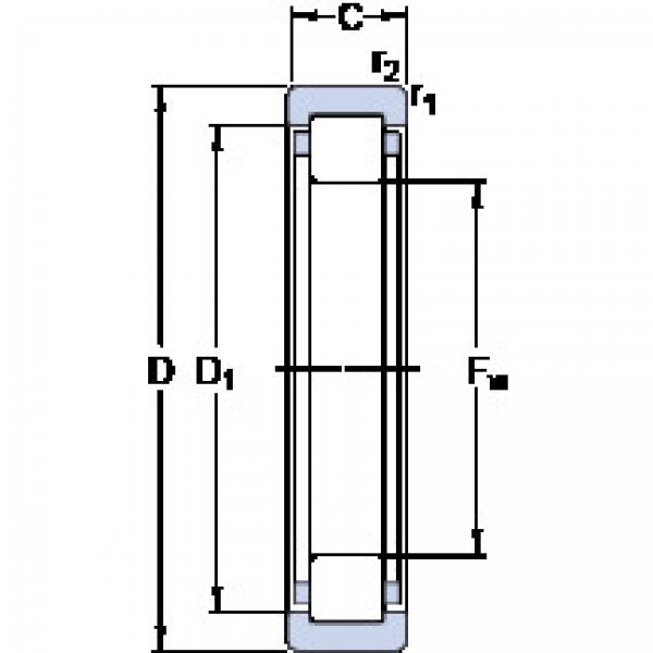 roulements RNU 204 ECP SKF #1 image