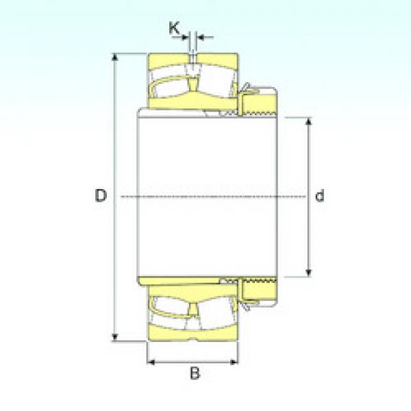 roulements 22215 EKW33+H315 ISB #1 image