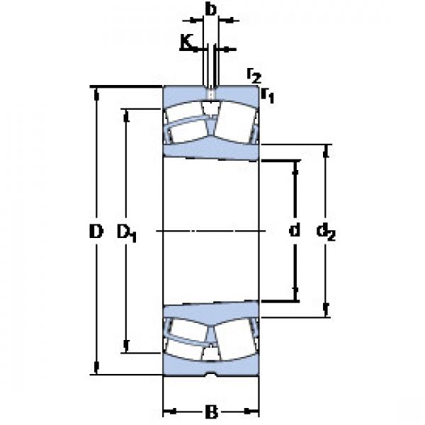 roulements 23944 CCK/W33 SKF #1 image