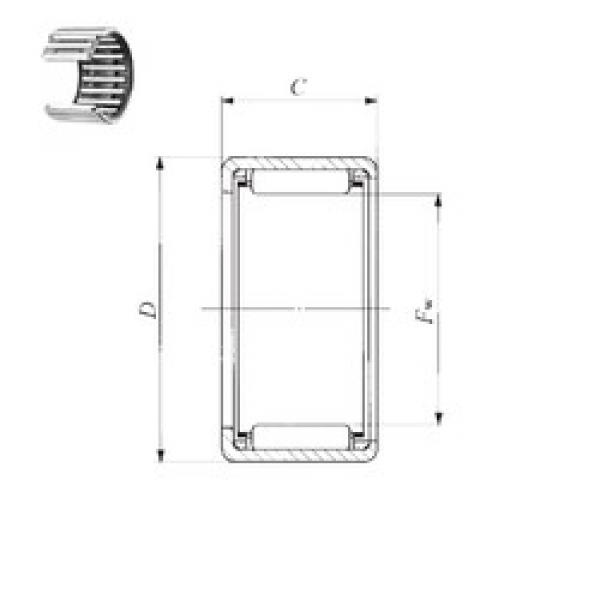 roulements TA 4025 Z IKO #1 image