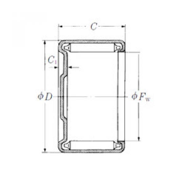 roulements M-11121 NSK #1 image