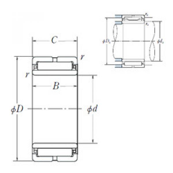 roulements NA5909 NSK #1 image