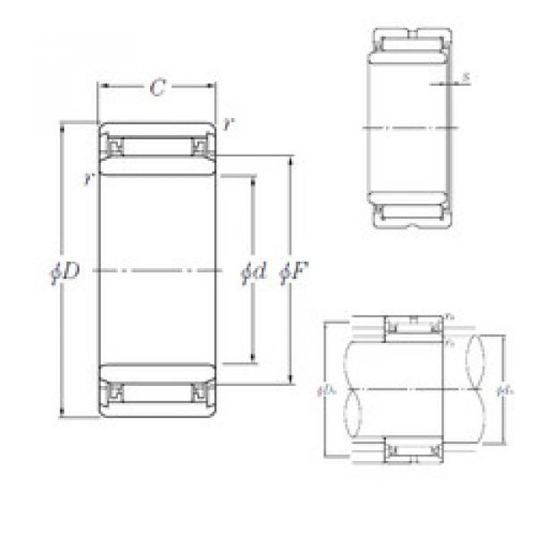 roulements NK12/12+IR9×12×12 NTN #1 image