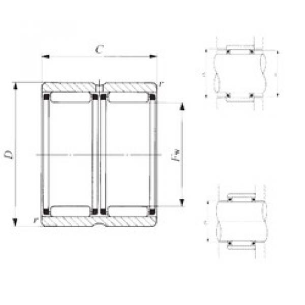 roulements RNAFW 456240 IKO #1 image