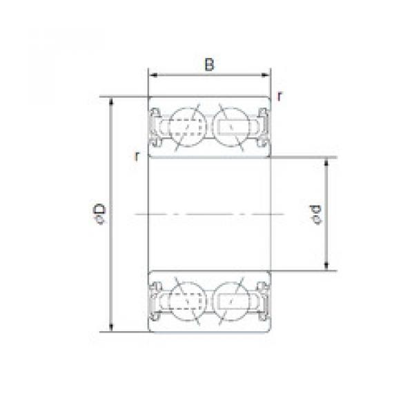 roulements 40BGS35G-2DS NACHI #1 image