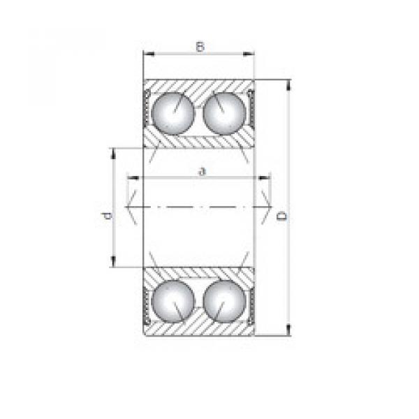 roulements 3808-2RS CX #1 image