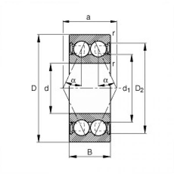 roulements 30/7-B-2RSR-TVH FAG #1 image