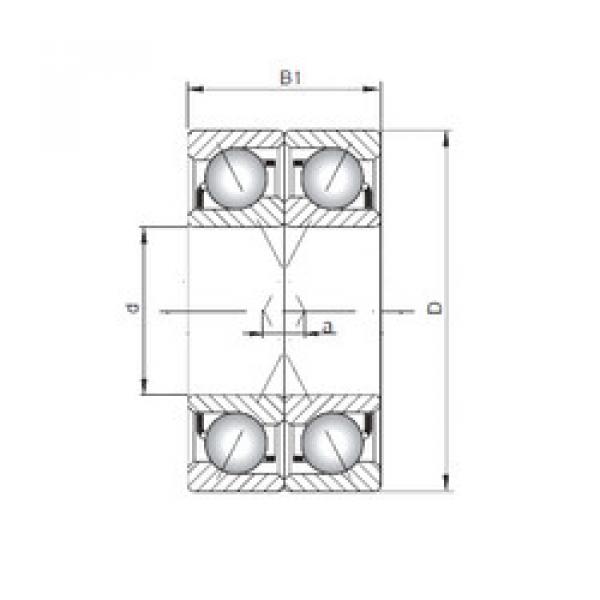 roulements 71906 CDF ISO #1 image