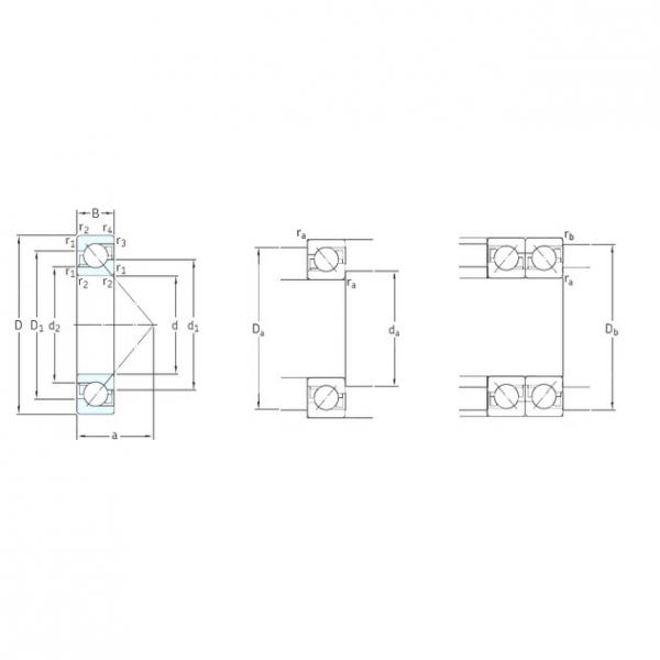 roulements 7214BECBP SKF #1 image