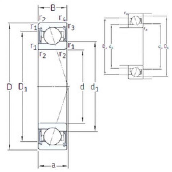 roulements VEB 50 /S 7CE1 SNFA #1 image