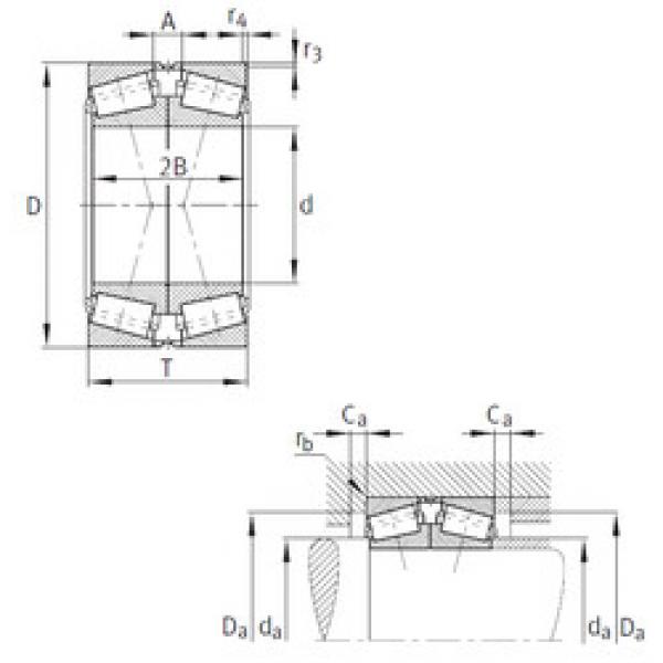 roulements 32228-A-N11CA-A250-300 FAG #1 image