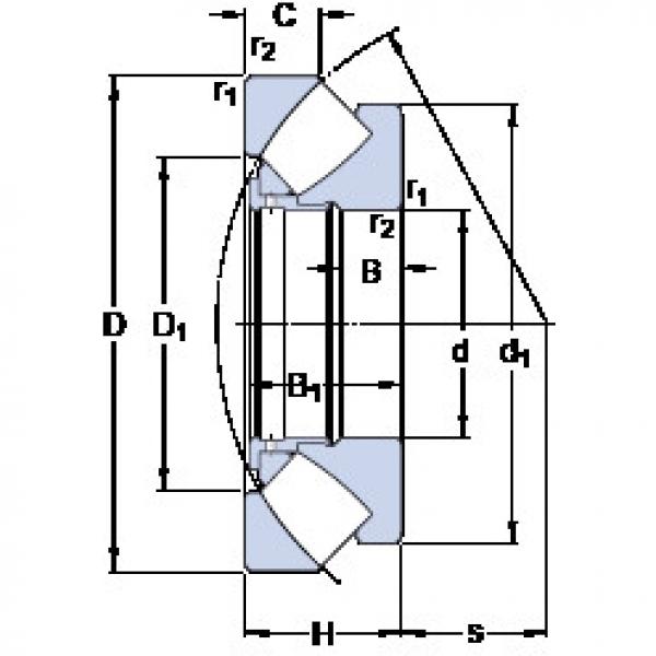 roulements 29272 SKF #1 image