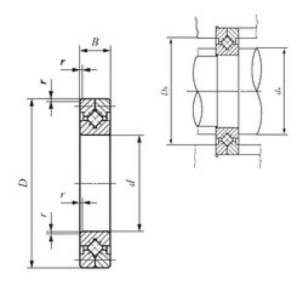 roulements CRB 700150 IKO #1 image