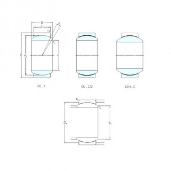 roulements GE17C SKF #1 image