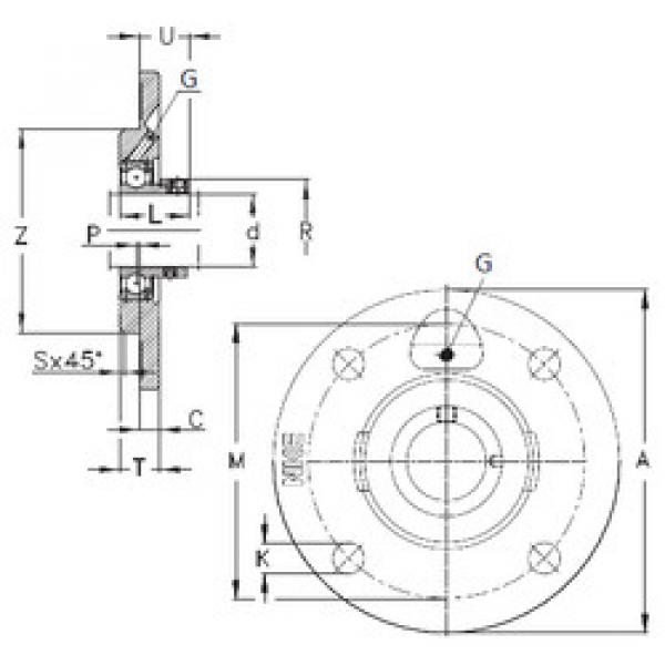 roulements PME55 NKE #1 image