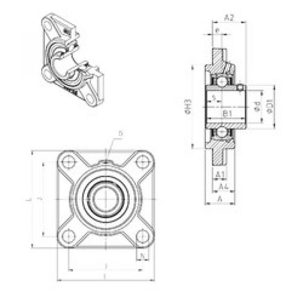 roulements UCFS307 SNR #1 image