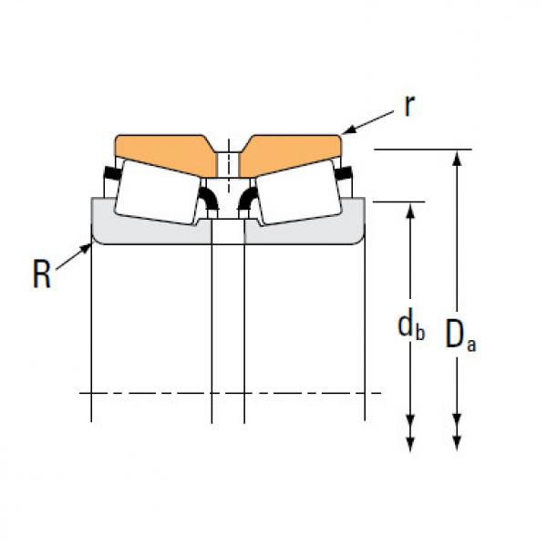 Bearing 42346 42587D #1 image