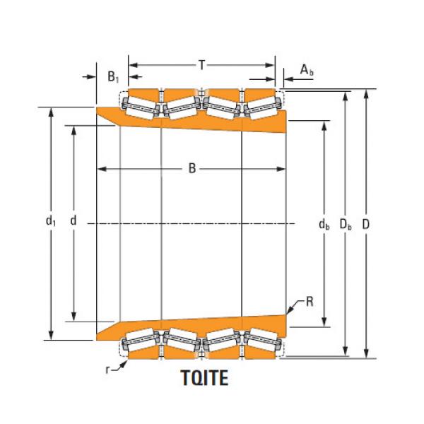 Bearing m272730T m272710cd double cup #1 image