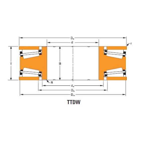 Bearing Thrust race single T24000f #1 image