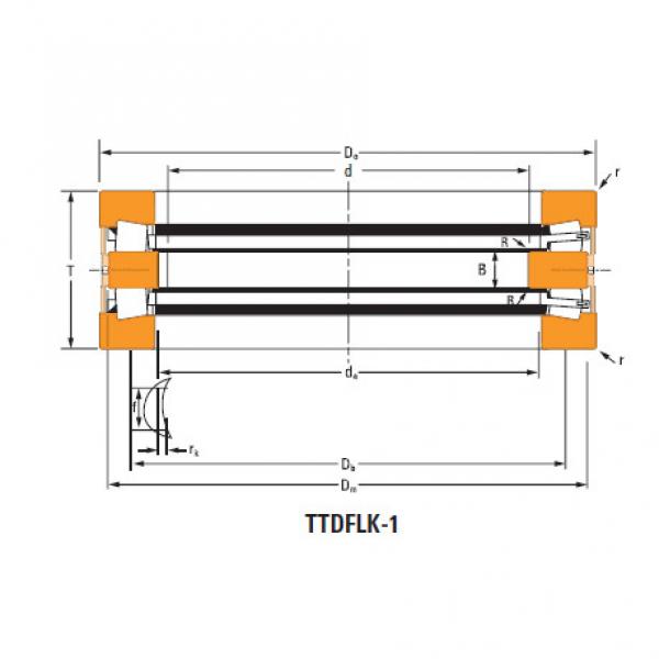 Bearing Thrust race single T7020 #1 image