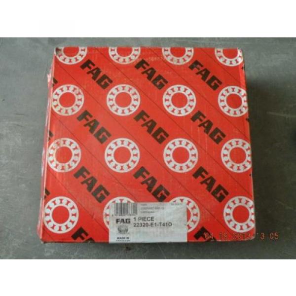 NEW FAG Spherical roller NTN JAPAN BEARING 22320-E1-T41D NIB #1 image