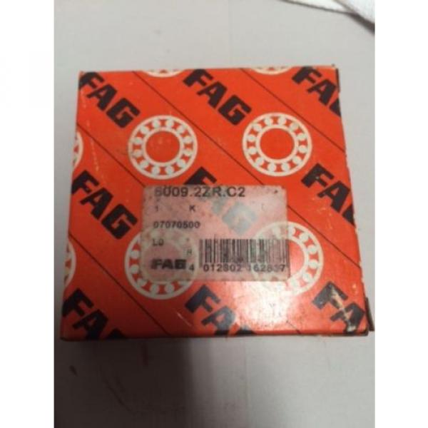 6009ZC2 ONE SHIELD FAG BALL BEARING #2 image