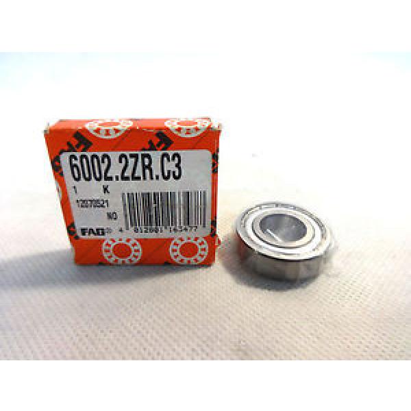 NEW IN BOX FAG 6002-2ZR.C3 BALL BEARING #5 image