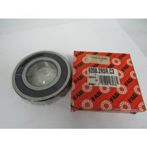 FAG BEARING 6208.2RSR.C3 #2 image