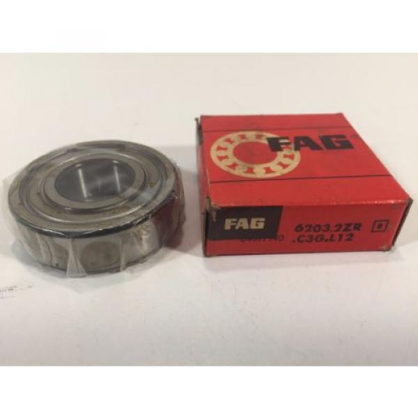 FAG 6203.2ZR Bearing 6203.2ZR.C3G.L12 60232ZR #1 image