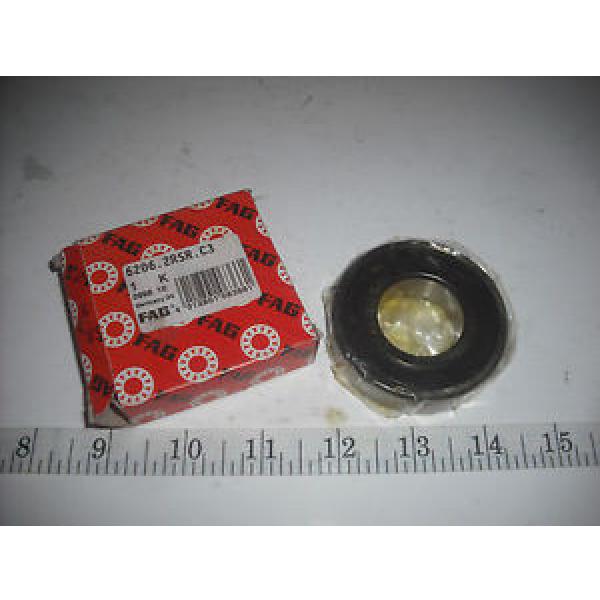 FAG, Sealed Deep Groove Ball Bearing, 30mm x 62mm x 16mm, 6206.2RSR.C3 /FE0/RL #5 image