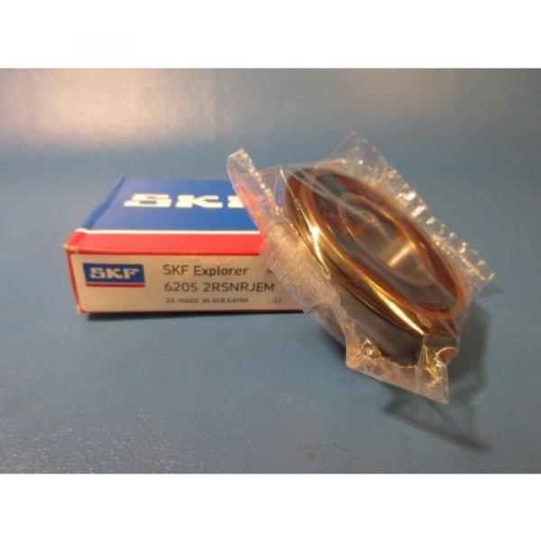 SKF 6205 2RSNRJEM, With Snap Ring, C3 Clearance, 6205 2RS NR JEM (FAG, NTN, NSK) #1 image