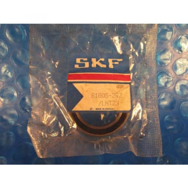 SKF 61805-2RZ, 2R, Single Row Radial Bearing ( Fag, NTN, NSK, Koyo 6805VV) #5 image
