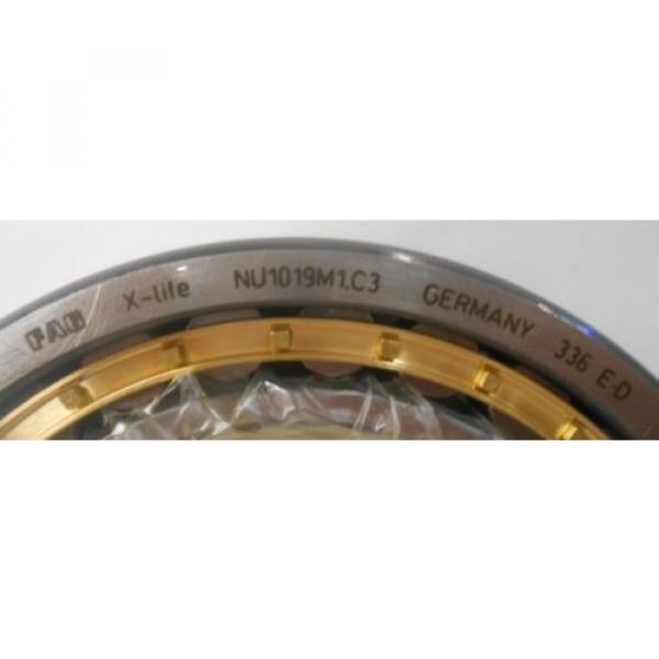 FAG NTN JAPAN BEARING, CYLINDRICAL ROLLER BEARING, NU1019M1.C3, 95 X 145 X 24 MM #4 image