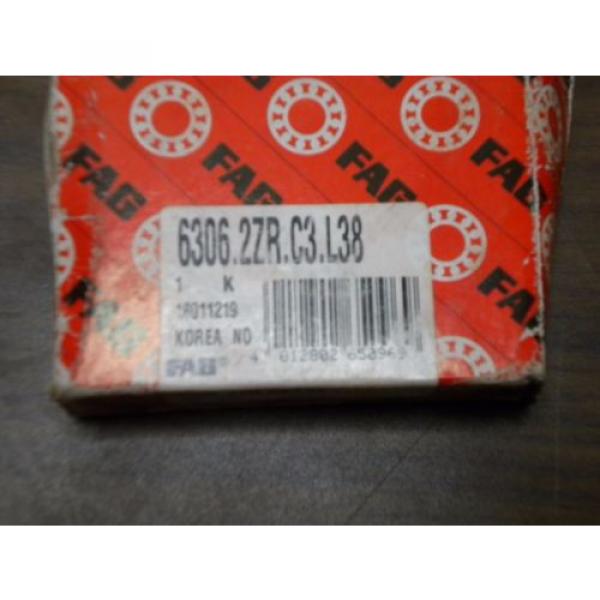 Fag 6306.2ZR.C3.L38 Bearing 63062ZRC3L38 FREE SHIPPING #5 image