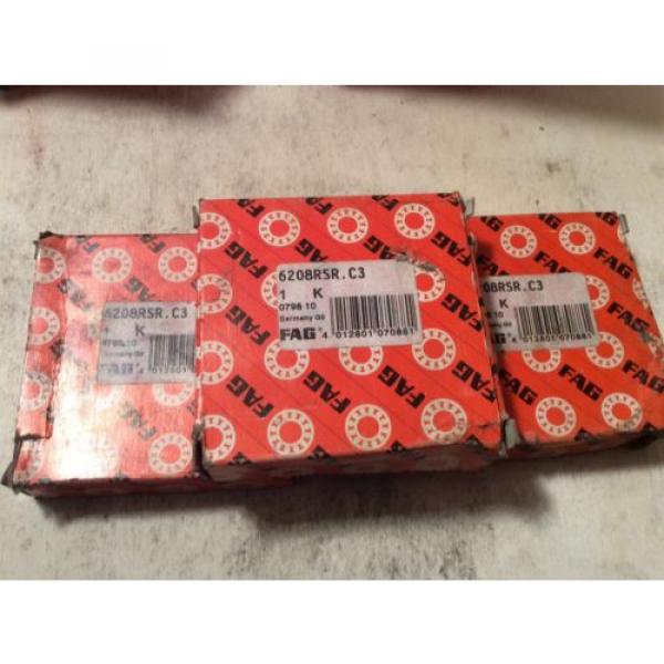 3-FAG /NTN JAPAN BEARING #6208RSR.c3,30 day warranty, free shipping lower 48! #3 image