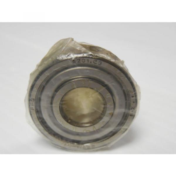 NEW FAG BALL BEARING 6201ZR-C3 6201-ZR-C3 6201ZRC3 #5 image