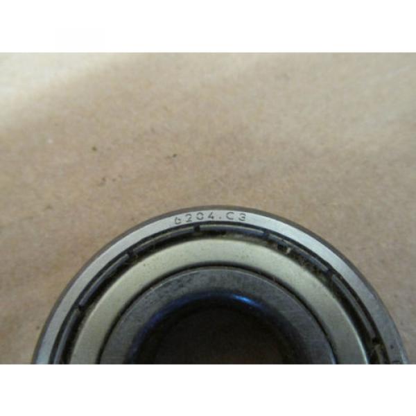 NIB FAG 6204.2ZR.C3.L12 BEARING DOUBLE METAL SHIELD 62042ZRC3 6204ZZ 1K 049040 #3 image