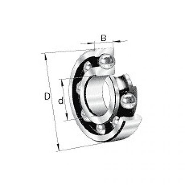 6332M.C3 FAG Deep Groove Ball Bearing Single Row #5 image