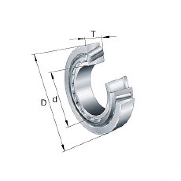 32919 FAG Tapered roller NTN JAPAN BEARING 329, main dimensions to DIN ISO 355 / DIN 720, #5 image