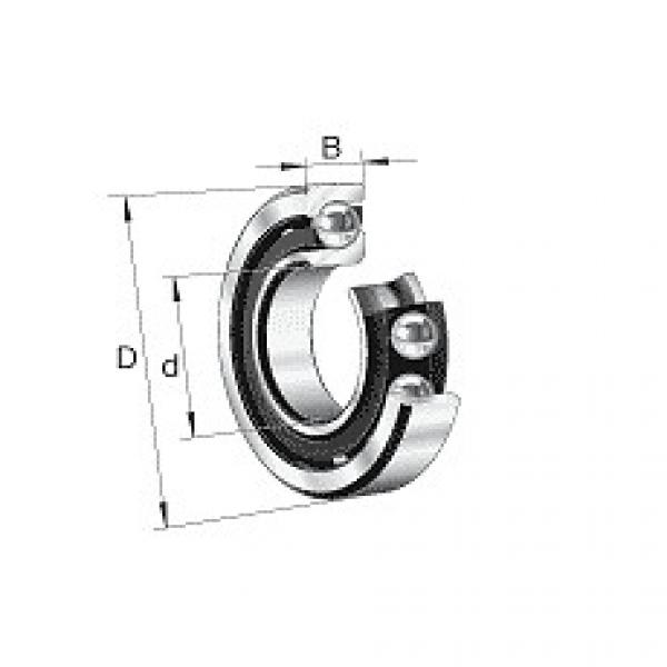 7024-MP-UA FAG Angular contact ball bearing #5 image